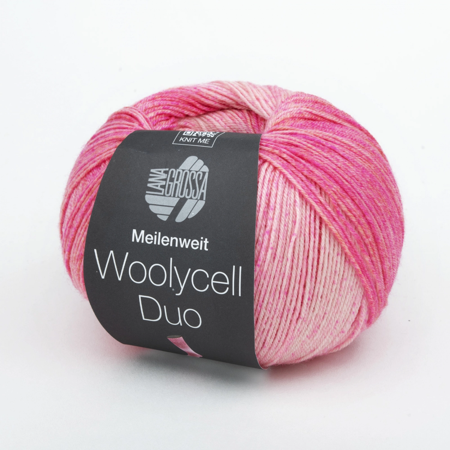 Пряжа Lana Grossa MEILENWEIT 100 WOOLYCELL DUO 100г 6001