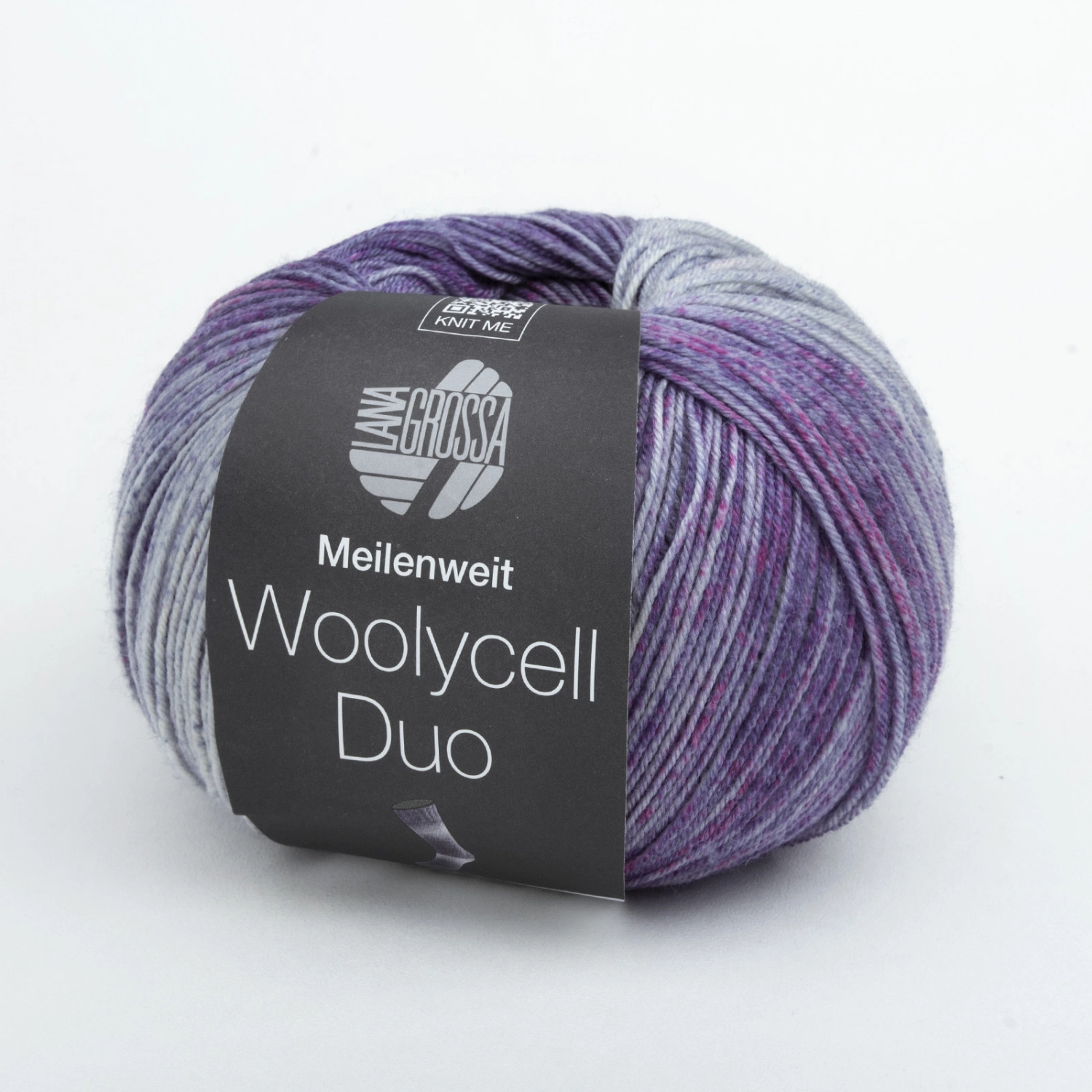 Пряжа Lana Grossa MEILENWEIT 100 WOOLYCELL DUO 100г 6004