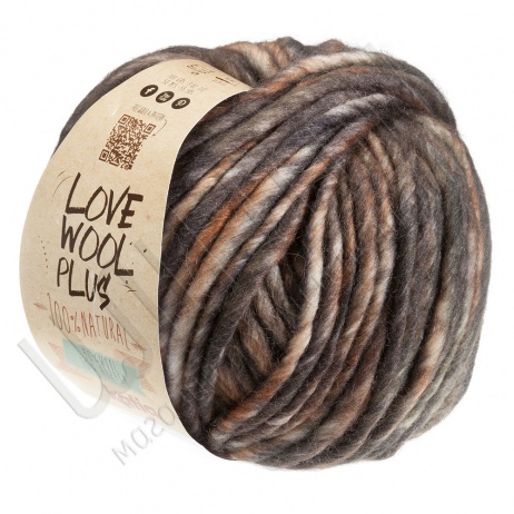 Пряжа Katia Love Wool. Plus 100г 0200