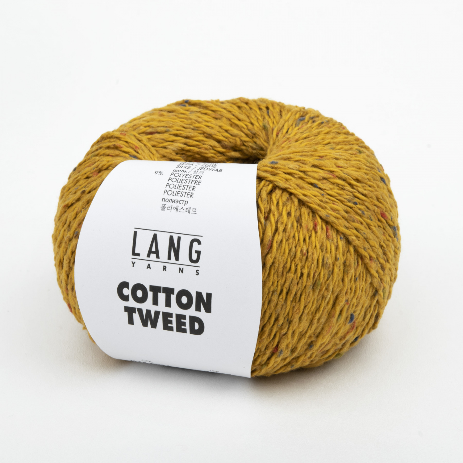 Пряжа Lang Yarns Cotton Tweed 50г 011
