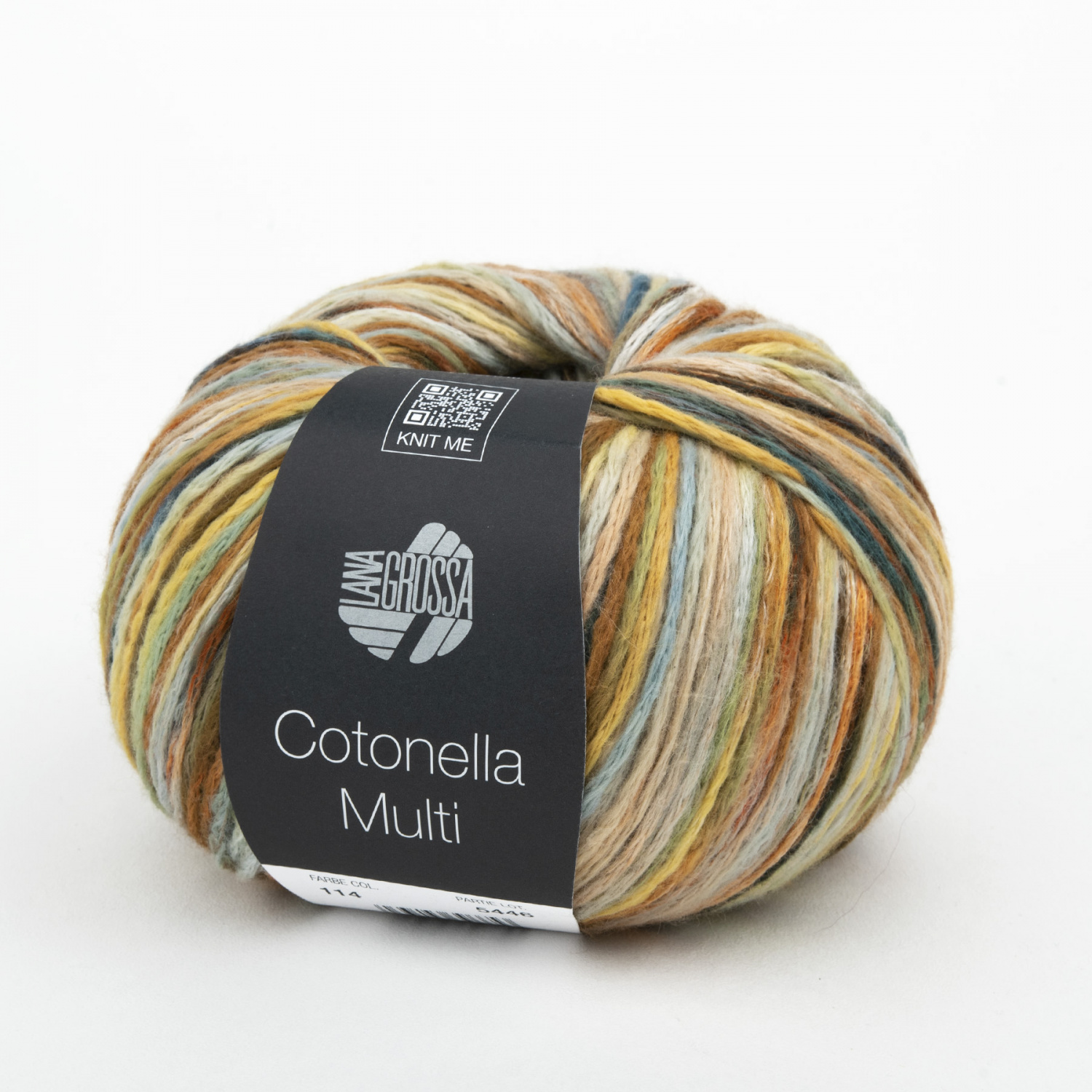 Пряжа Lana Grossa COTONELLA Multi 100г 114