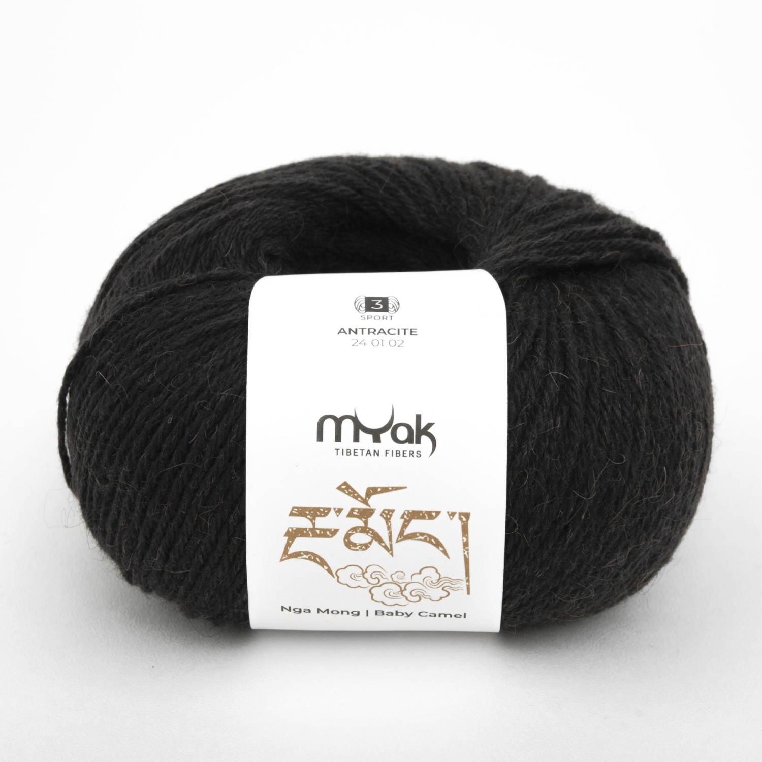 Пряжа Myak Baby Camel 50г Antracite