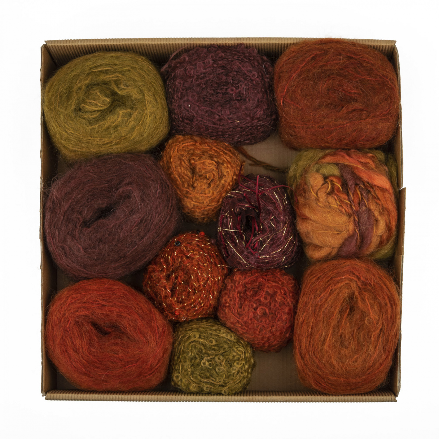ADELE'S Magic mohair gift box набор на свитер TUSCAN TERRACOTA