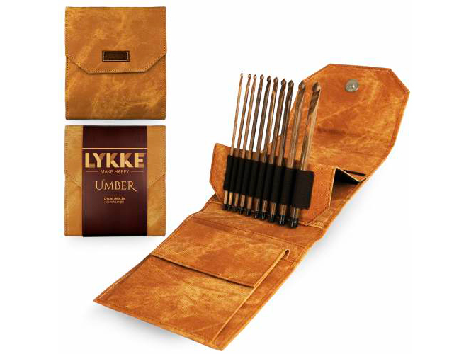 Набор крючков LYKKE, дерево Driftwool, длина 15 см, цвет Umber