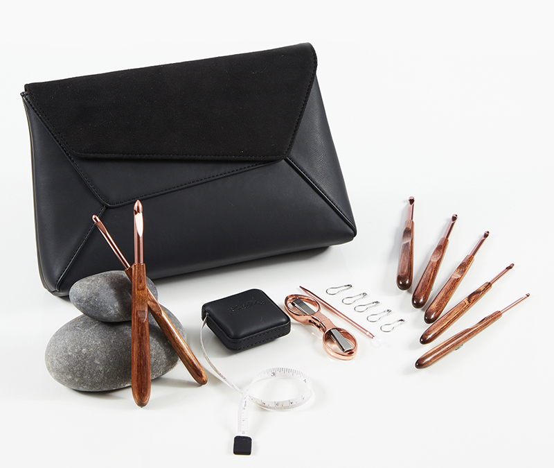 Набор крючков для вязания с деревянной ручкой "Mellow" /Нежный/, KnitPro