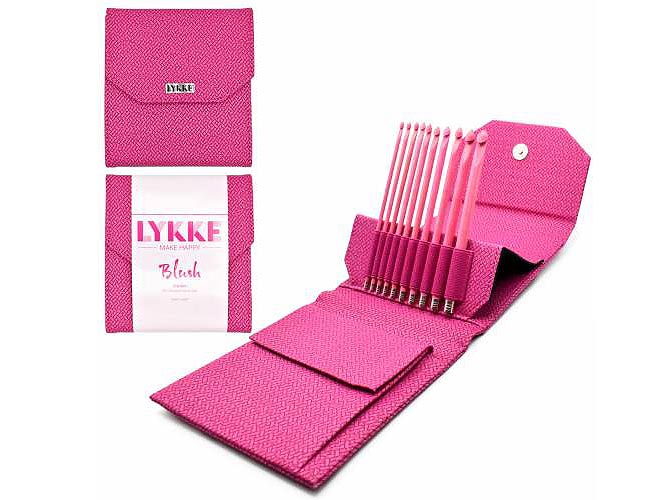 Набор крючков LYKKE, дерево, длина 15 см, цвет Blush Magenta