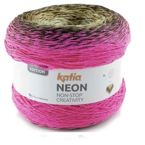 Пряжа Katia Neon 200г 0500