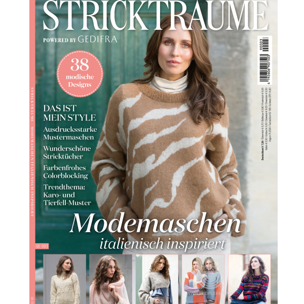 Журнал GEDIFRA: STRICKTRAUME, GE003 2019/20