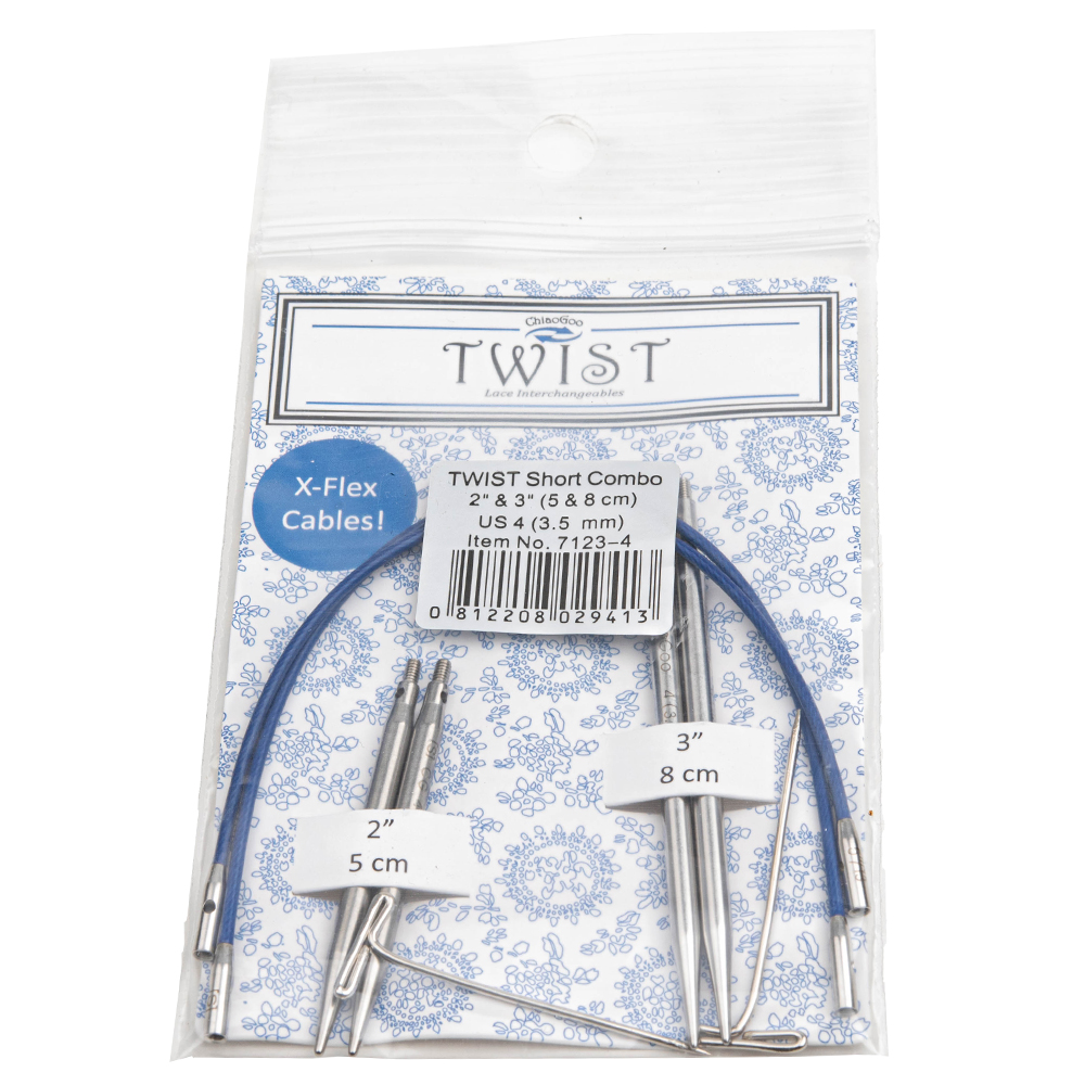 набор спиц twist short combo 3.5 мм 7123-4