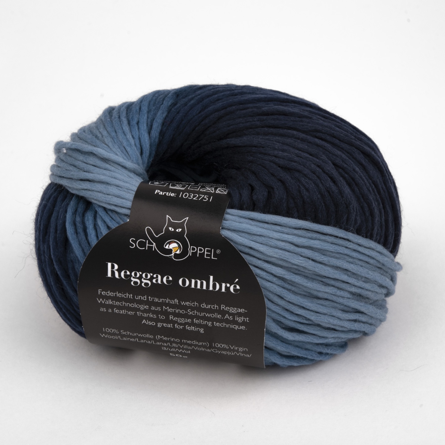 Пряжа Schoppel Reggae Ombre 50г 1535