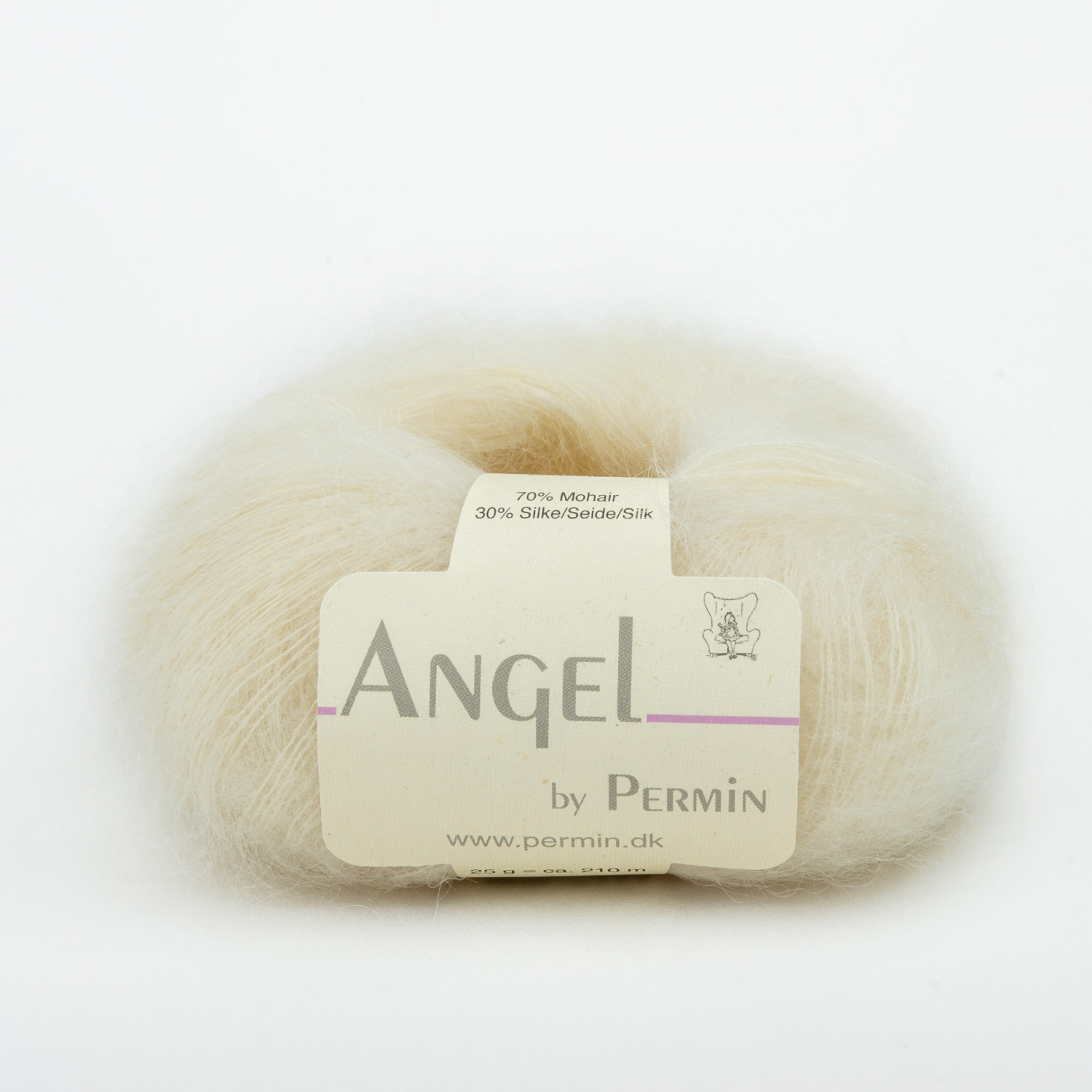 Пряжа Permin Angel 25г 0102