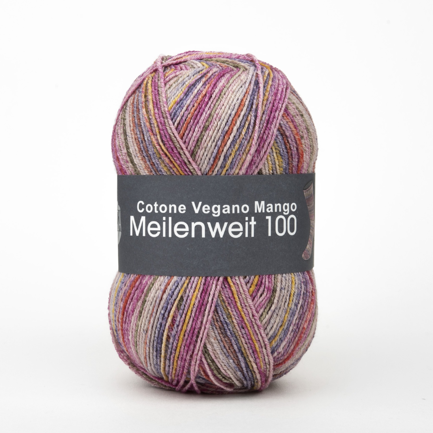 Пряжа Lana Grossa Meilenweit 100 COTONE VEGANO Mango 100г 4452