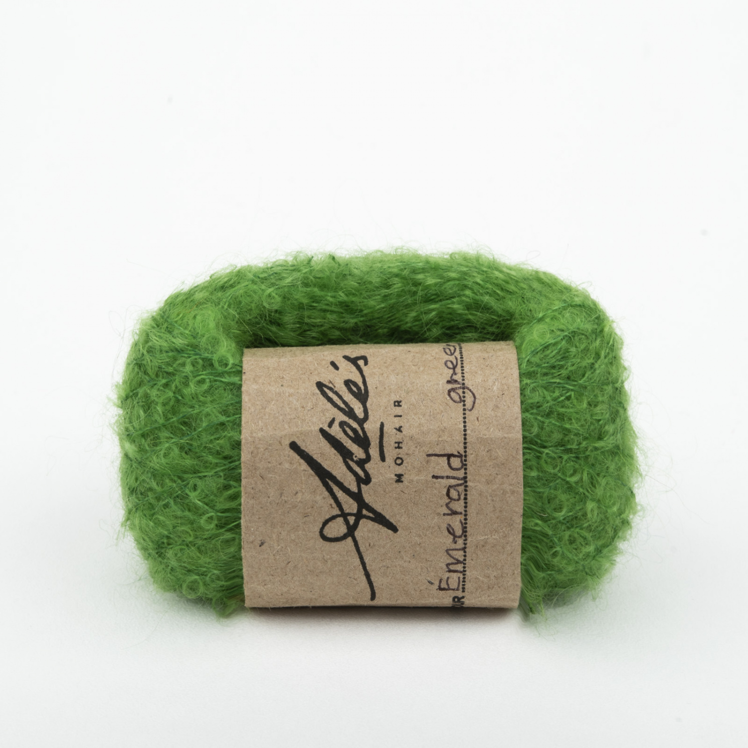 Пряжа ADELE'S Mohair Extra Fine Boucle Kidmohair 25г EMERALD GREEN