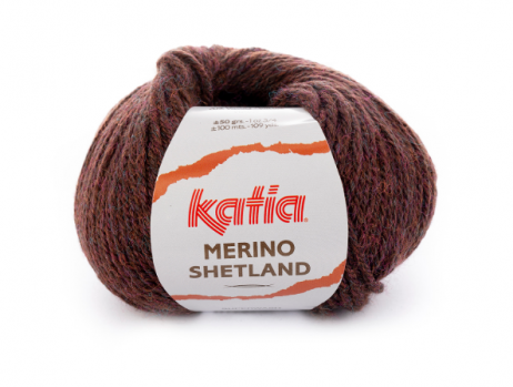 Пряжа Katia Merino Shetland 50г 0100