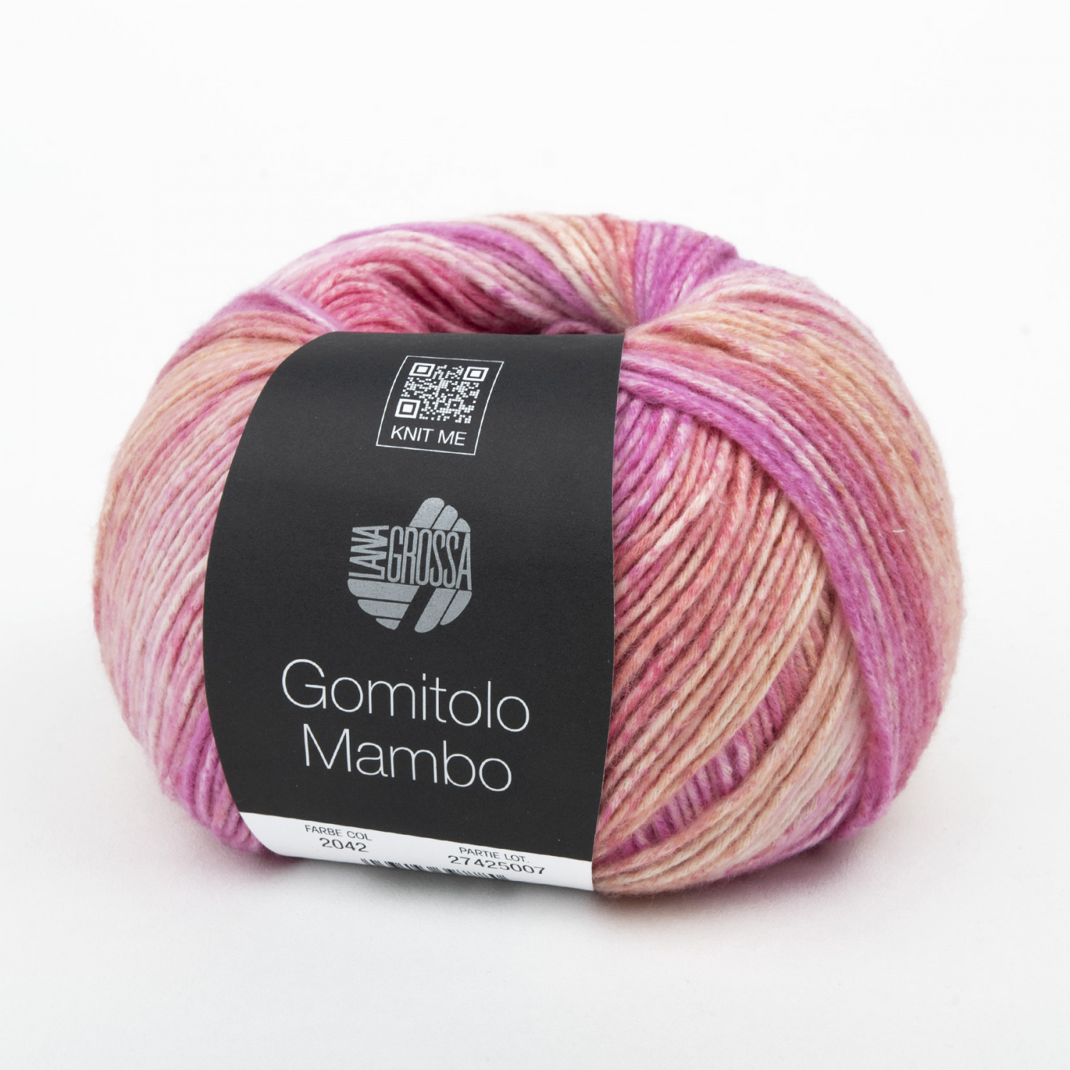 Пряжа Lana Grossa GOMITOLO MAMBO 100г 2042