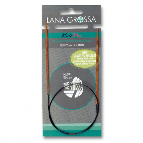 Спицы LG круговые дерево QUATRO 80 см № 4,0