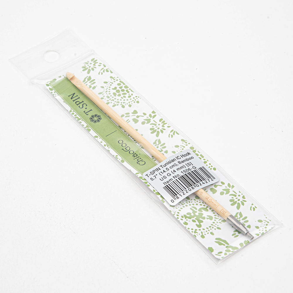 Крючок тунисский 4 бамбук ChiaoGoo 1506-G