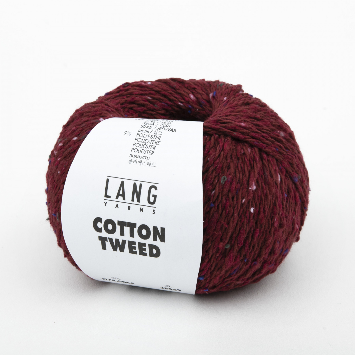 Пряжа Lang Yarns Cotton Tweed 50г 064