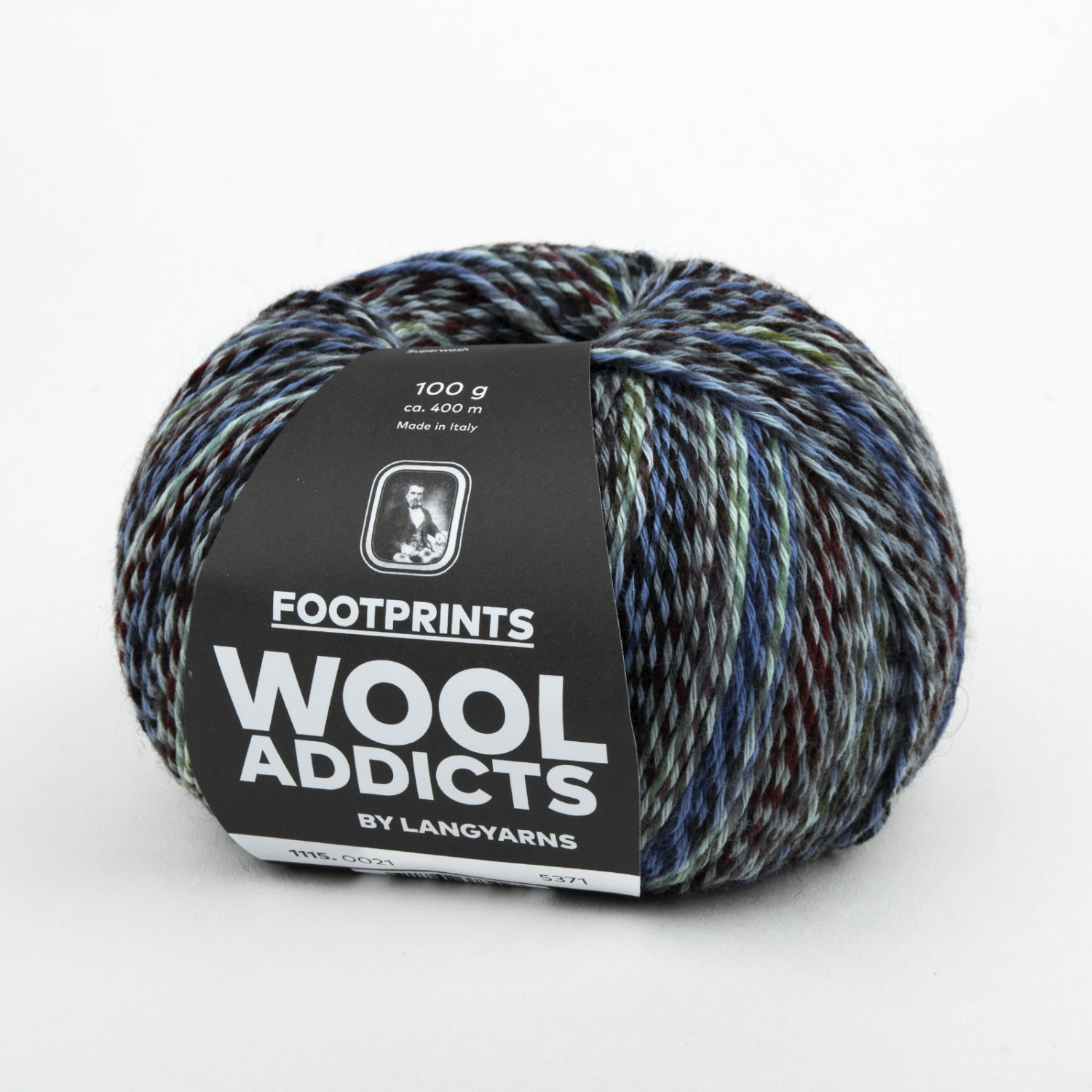 Пряжа Lang Yarns Footprints 100г 0021