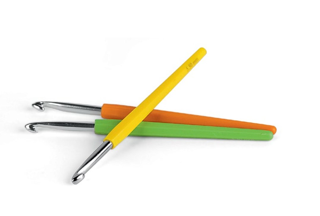 LG Крючок с пластиковой ручкой 15см №5,5