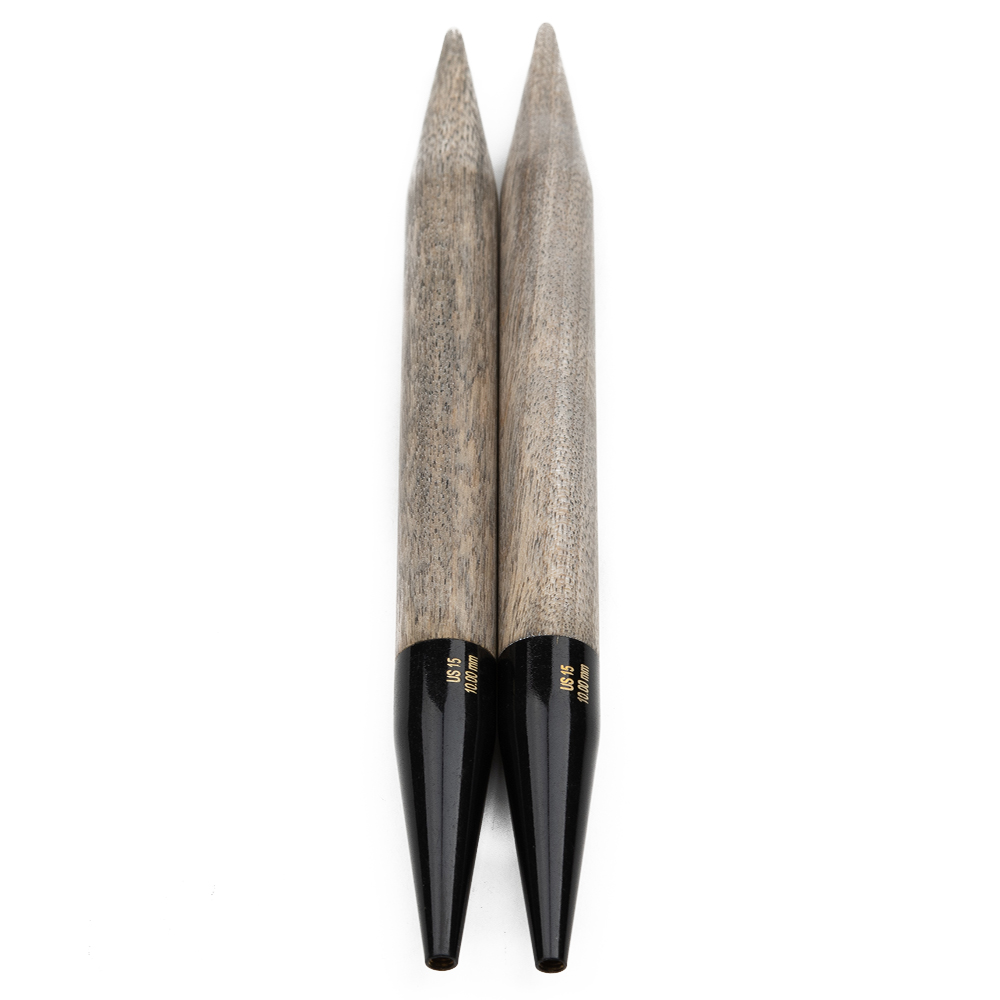 Спицы разъемные LYKKE, дерево Driftwood, длина 11,5см, №10