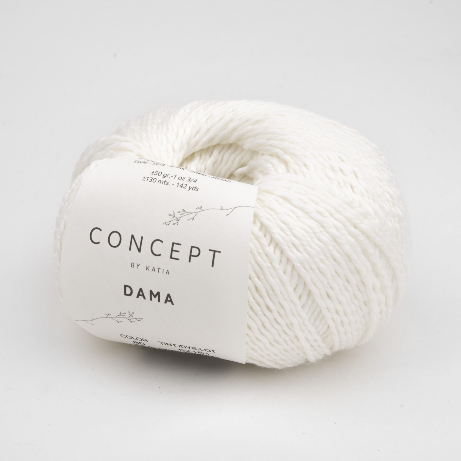 Пряжа Katia Dama 50г 0080