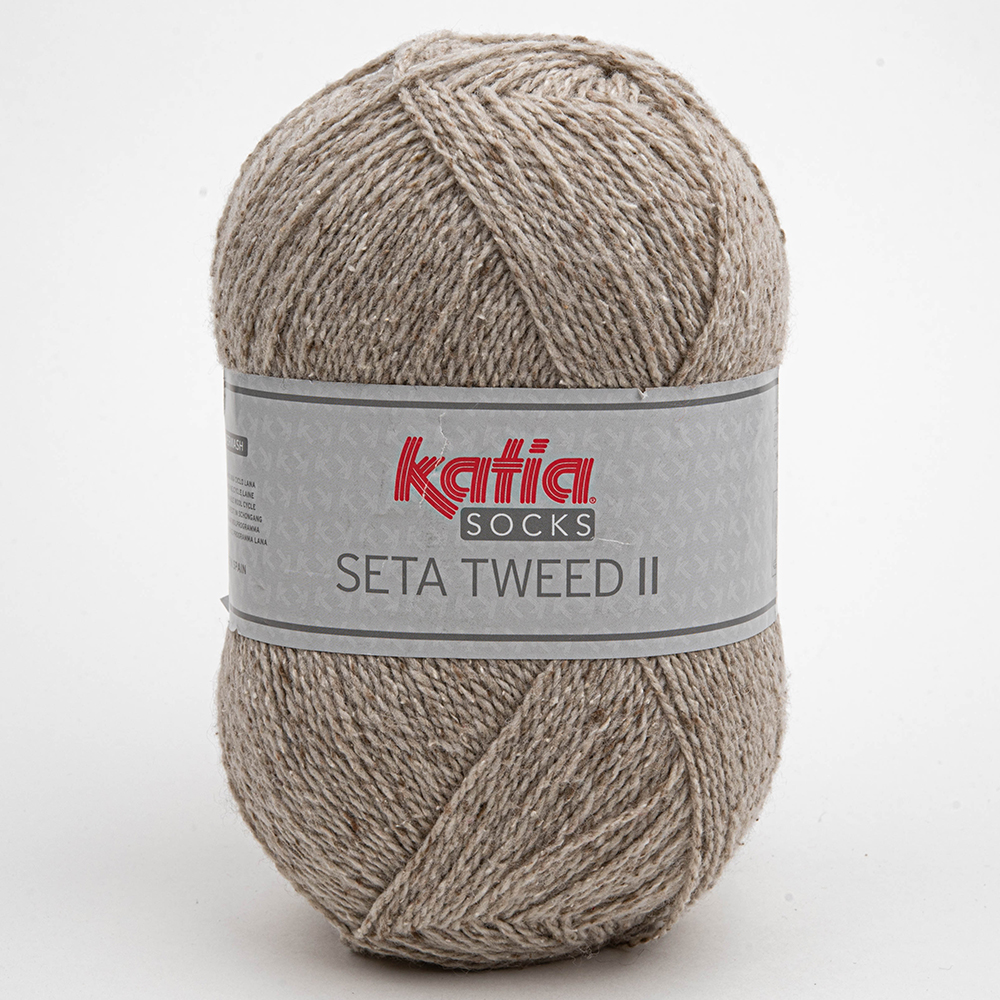 Пряжа Katia Seta Tweed II Socks 100г 0080
