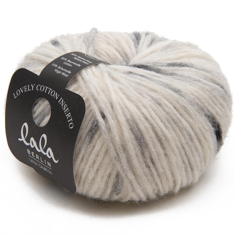 Пряжа Lana Grossa Lala Berlin Lovely Cotton Inserto 50г 0101