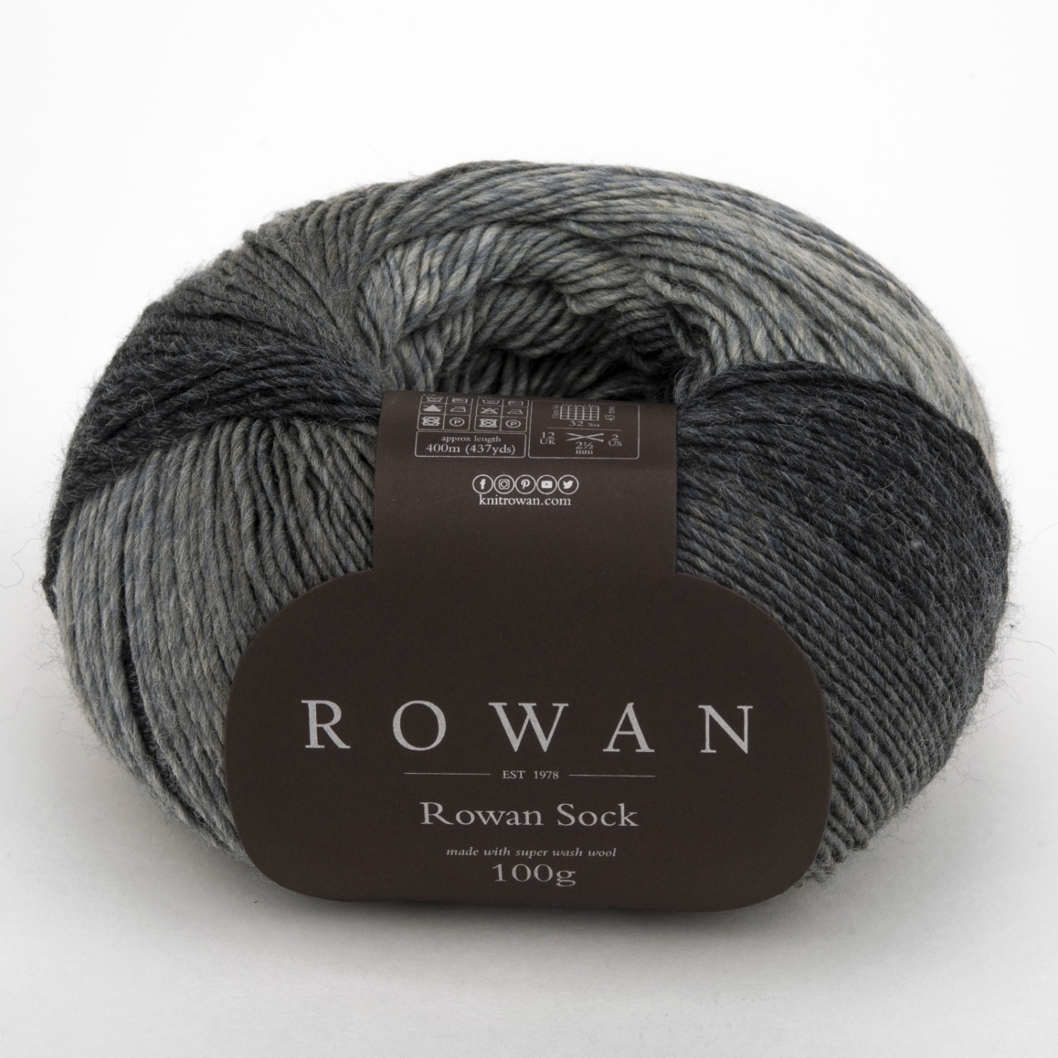Пряжа Rowan Rowan Sock 100г 004