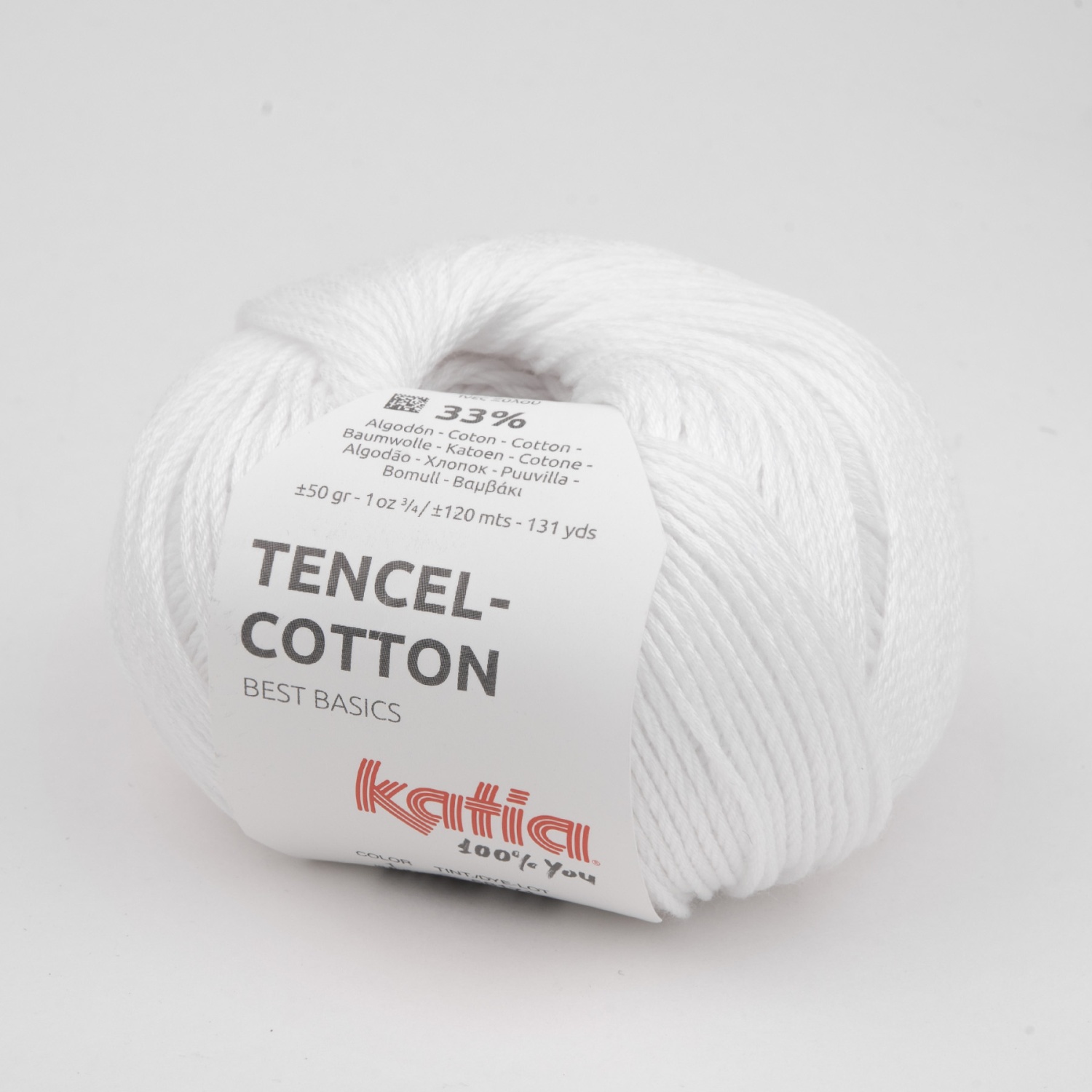 Пряжа Katia Tencel-Cotton 50г 0001