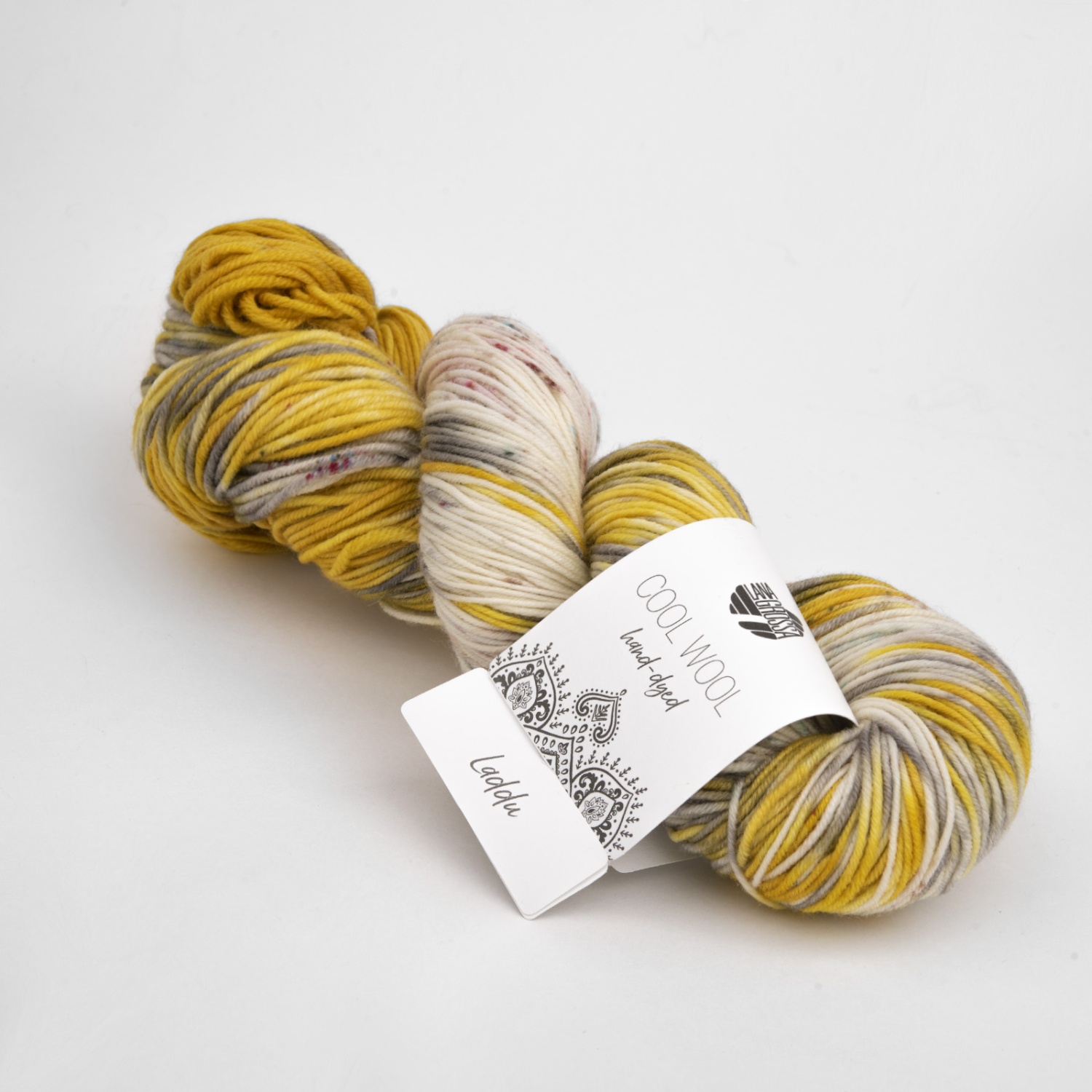 Пряжа Lana Grossa Cool Wool hand dyed 100г 0117