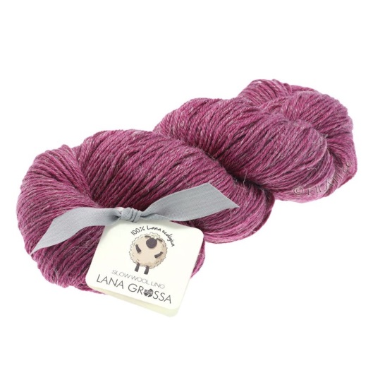 Пряжа Lana Grossa SLOW WOOL LINO 100г 0019