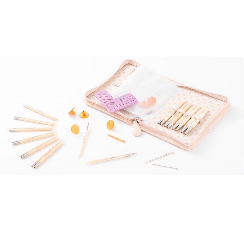 Набор спиц съемных укороченных "CarryC", длина 9,5см, Tulip, TCC-16