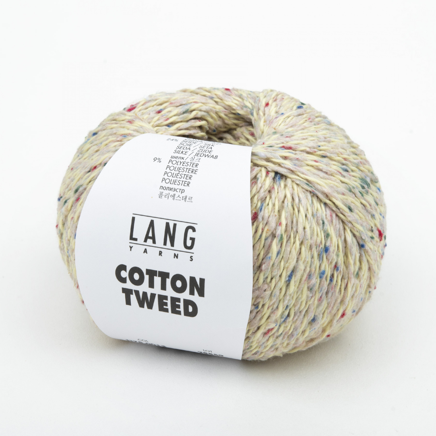 Пряжа Lang Yarns Cotton Tweed 50г 013