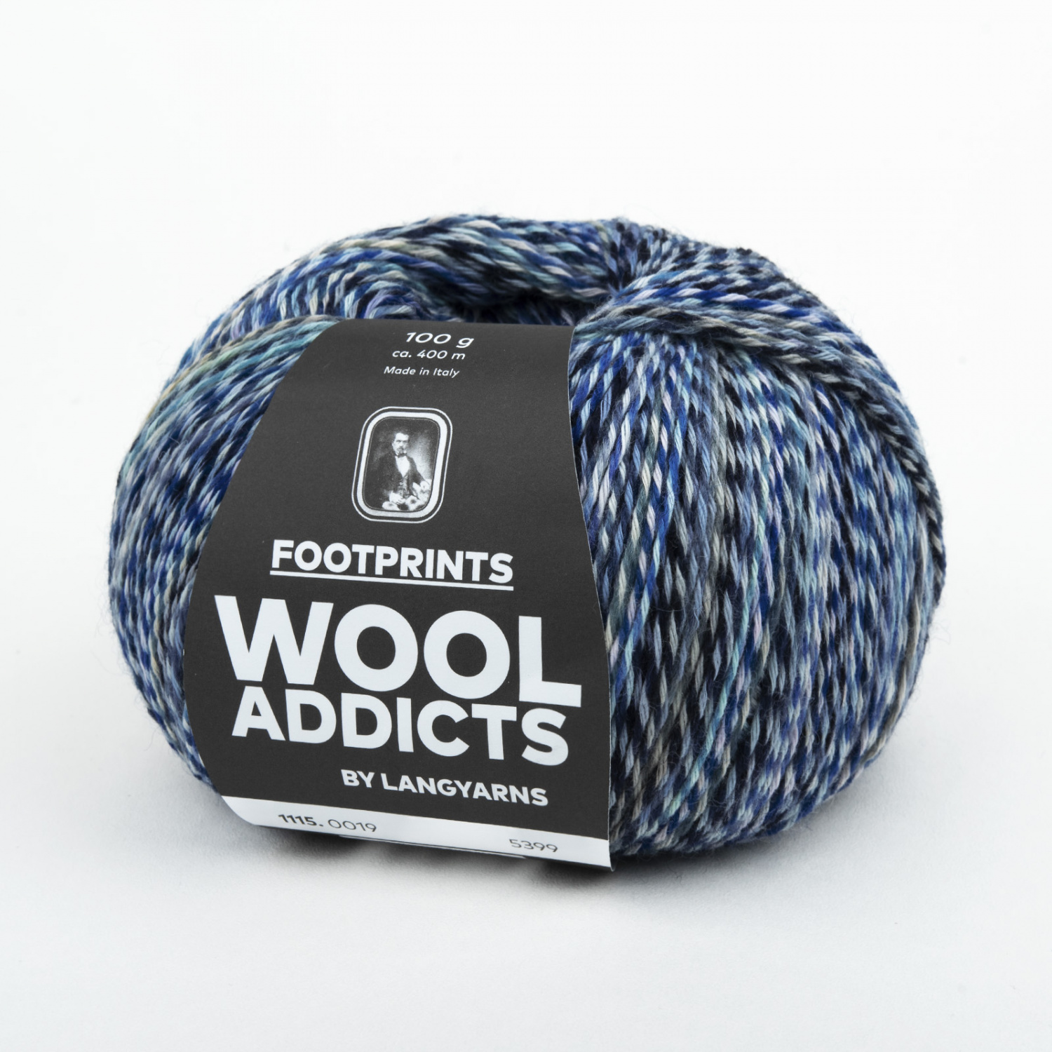 Пряжа Lang Yarns Footprints 100г 0019