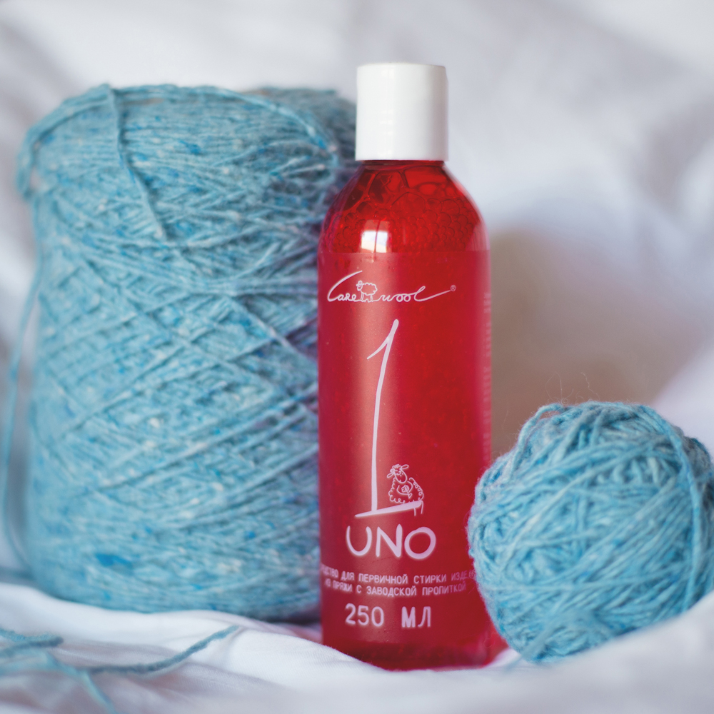 Средство для стирки Carewool UNO 250мл зеленый чай*