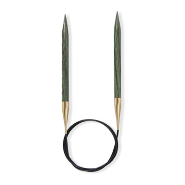 Круговые спицы Lana Grossa, дерево (Signal), 60 см, № 2.0 