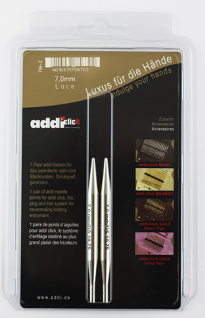 Доп.спицы к "Addi Click" Lace 756-2.   № 7,0