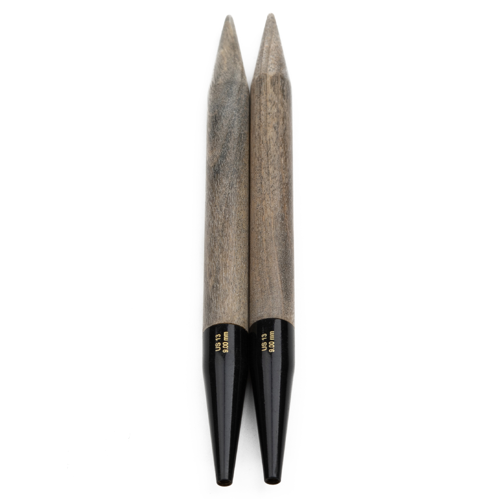 Спицы разъемные LYKKE, дерево Driftwood, длина 11,5см, № 9