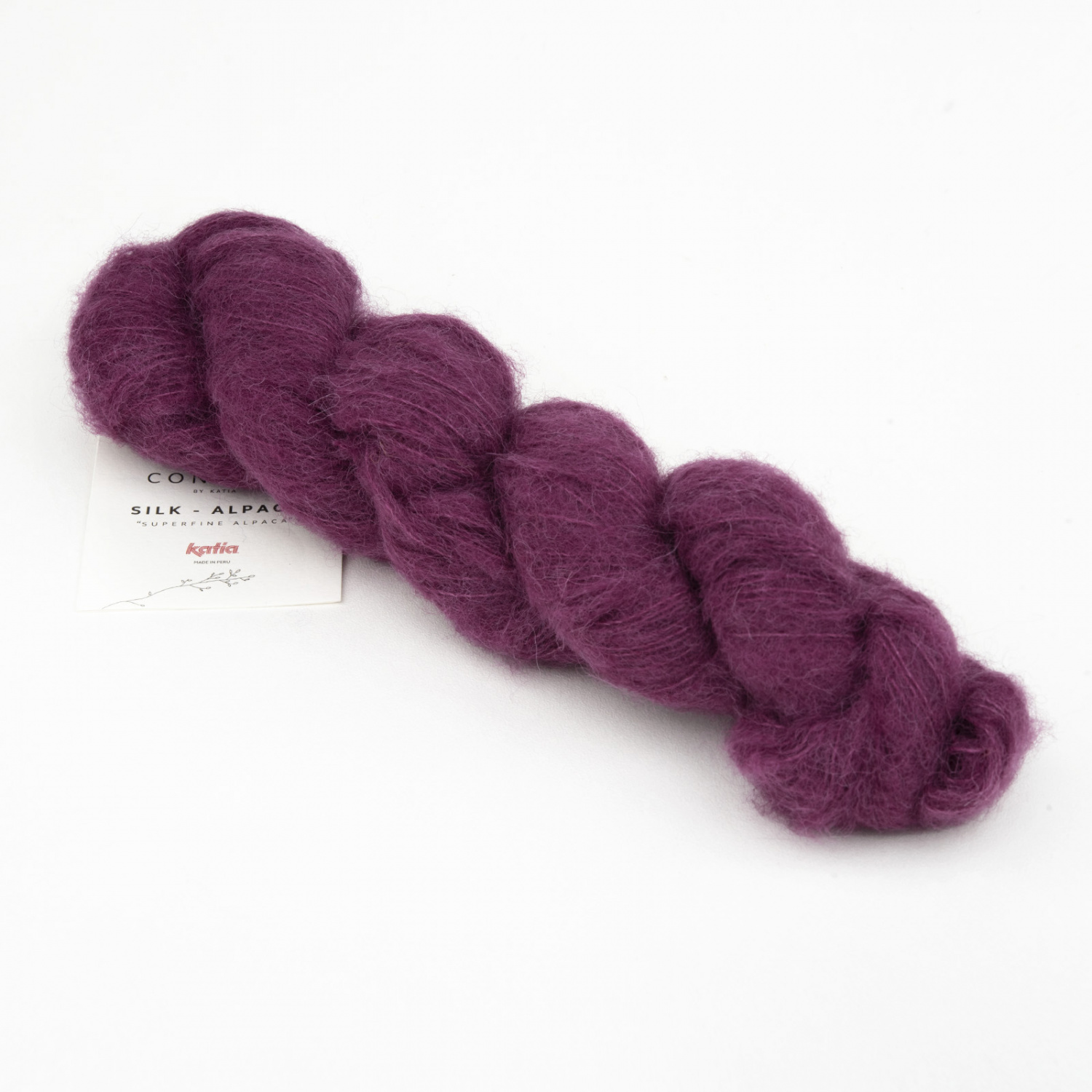 Пряжа Katia Silk-Alpaca Natural Colors 25г 205