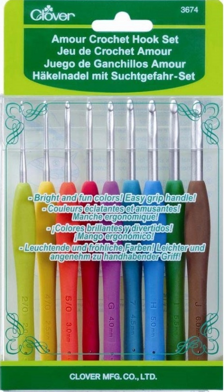 Набор крючков Clover  Amour  3674