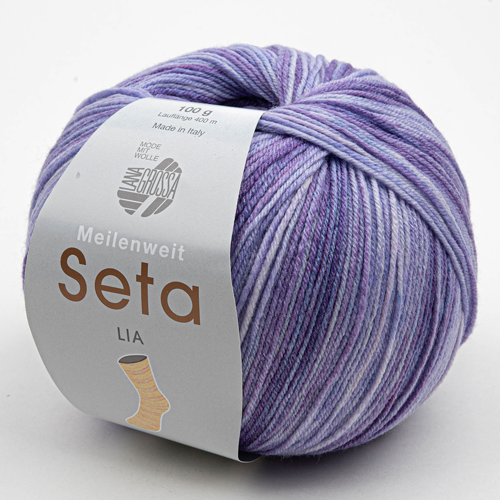 Пряжа Lana Grossa MEILENWEIT 100 SETA LIA 100г 3581
