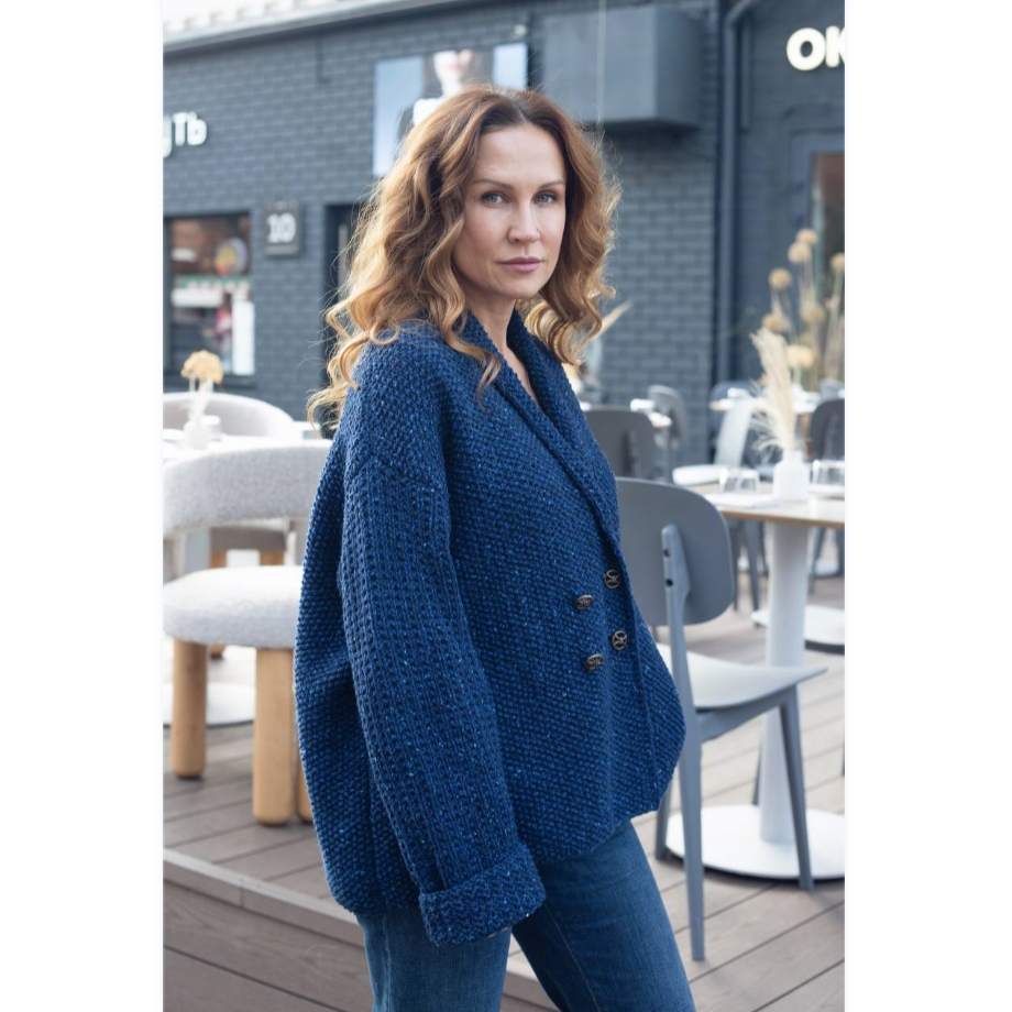Описание жакета LANDLUST SOFT TWEED 90 (COUNTRY TWEED) (Classic №23, модель № 02) в электронном виде