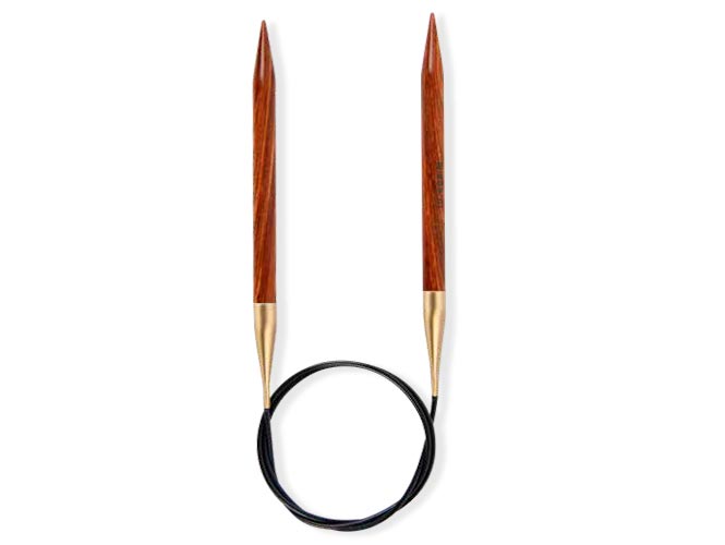 Круговые спицы Lana Grossa, дерево (Signal), 60 см, № 5.0