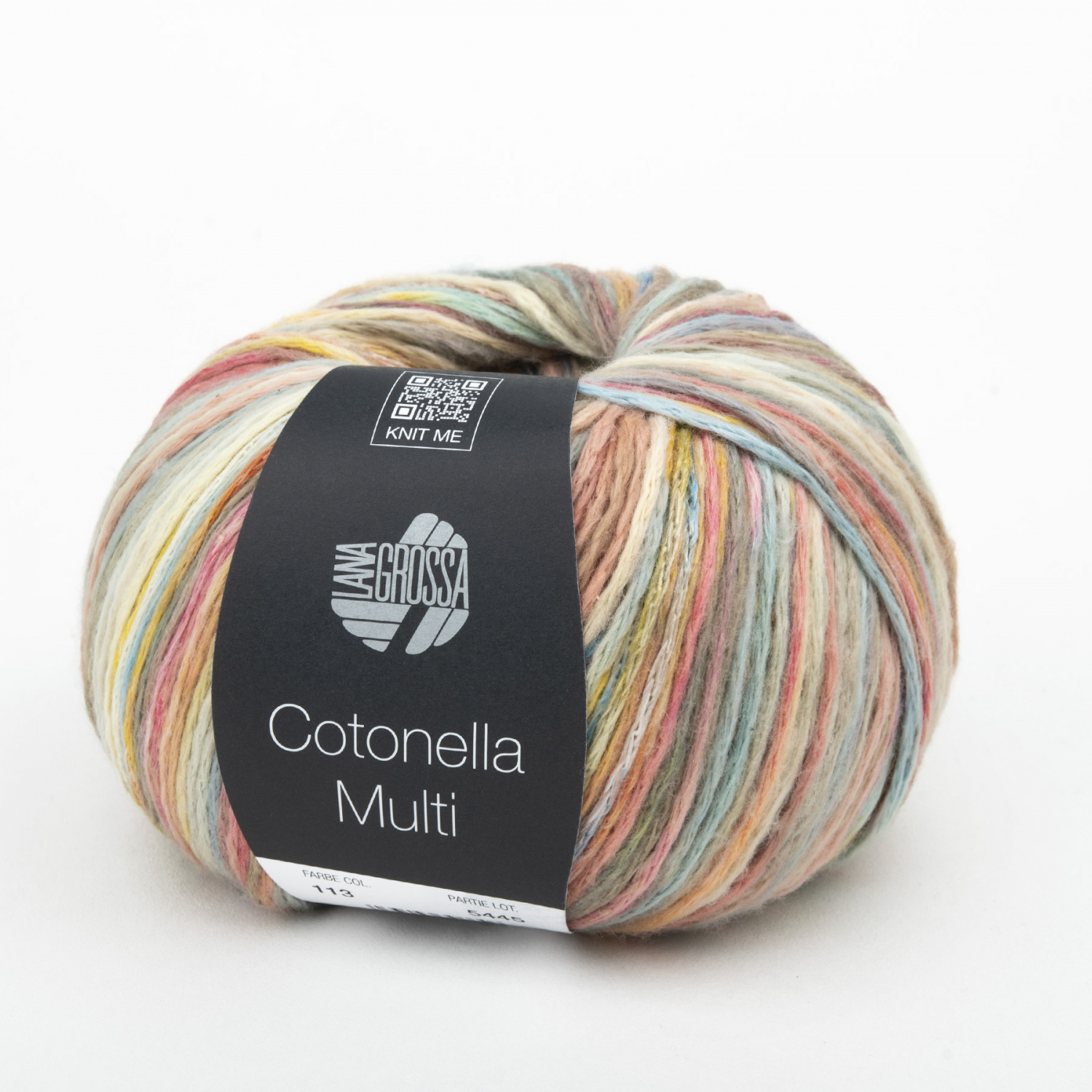 Пряжа Lana Grossa COTONELLA Multi 100г 113