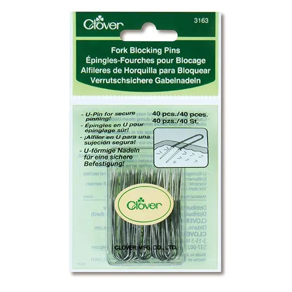 Булавки вилочные 40шт. Clover 3163