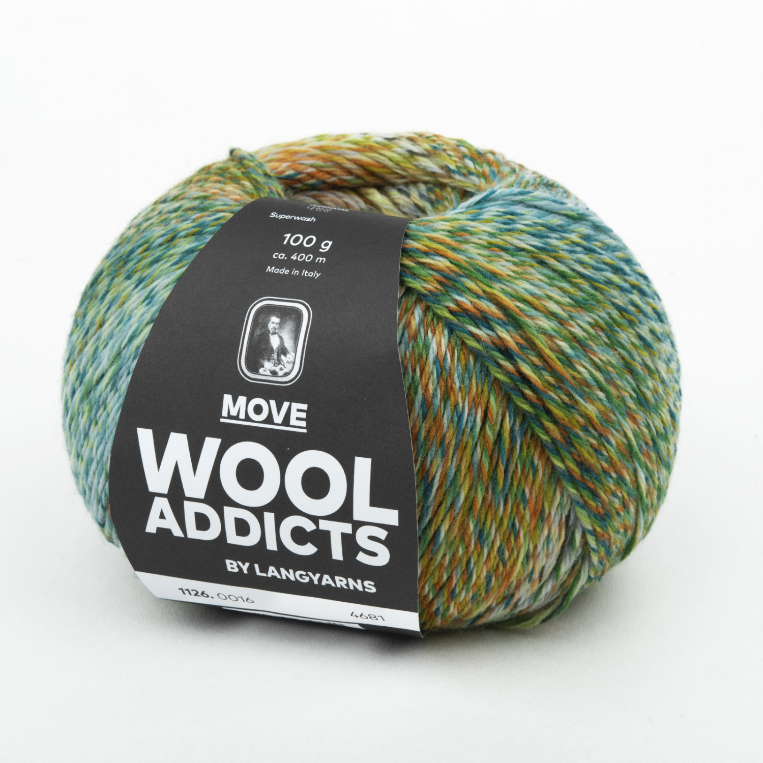 Пряжа Lang Yarns Move 100г 0016