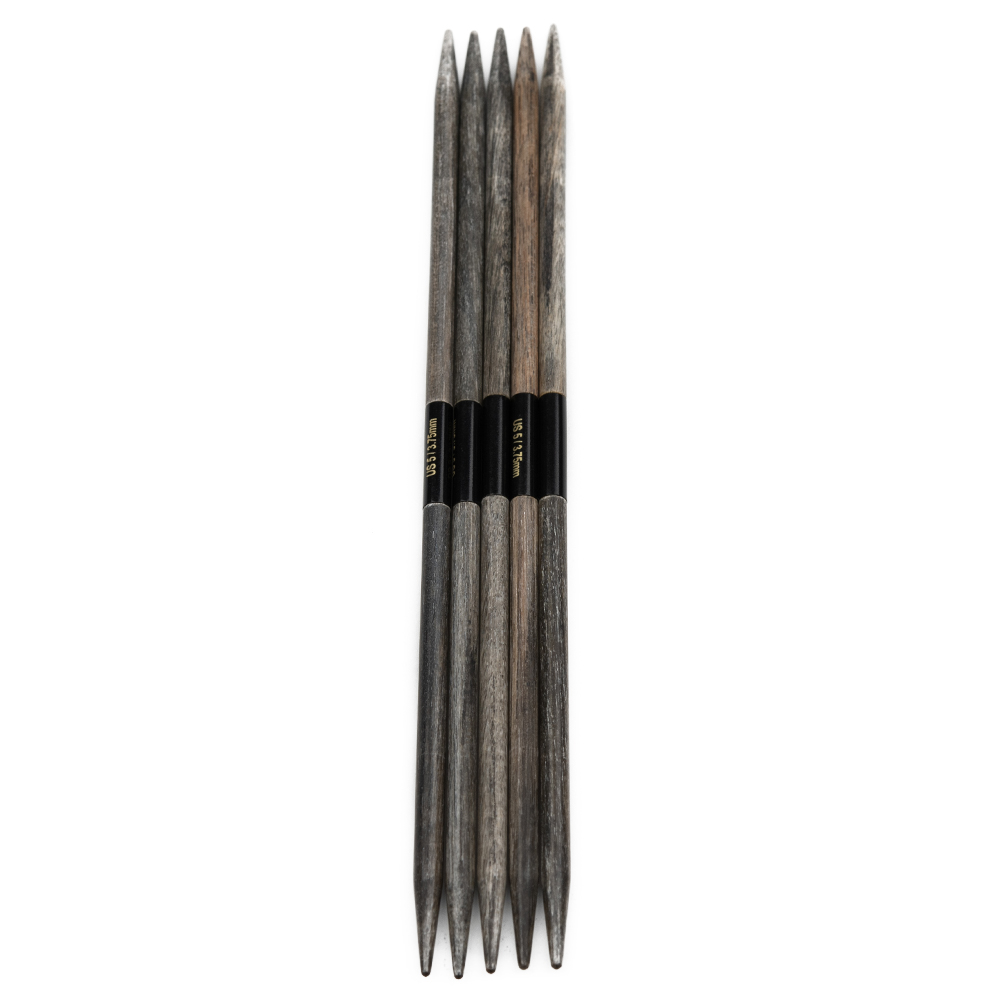 Спицы чулочные LYKKE, дерево Driftwood, № 3.75
