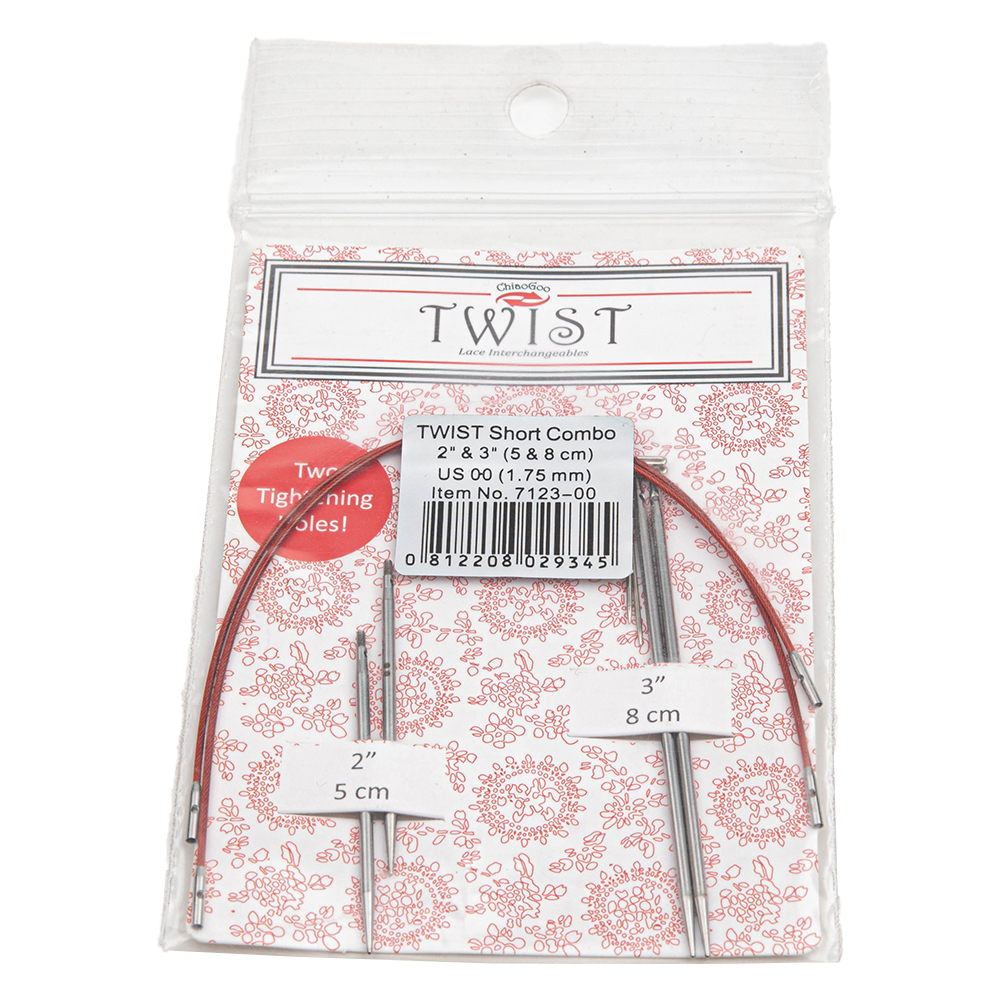 набор спиц twist short combo 1,75 мм 7123-00