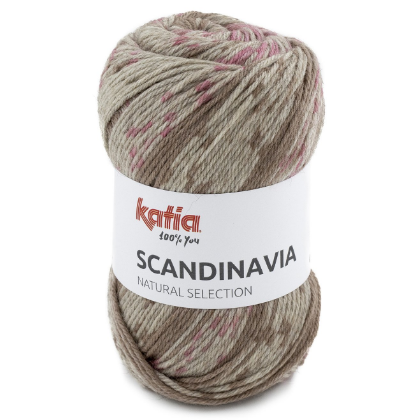 Пряжа Katia Scandinavia 100г 0201